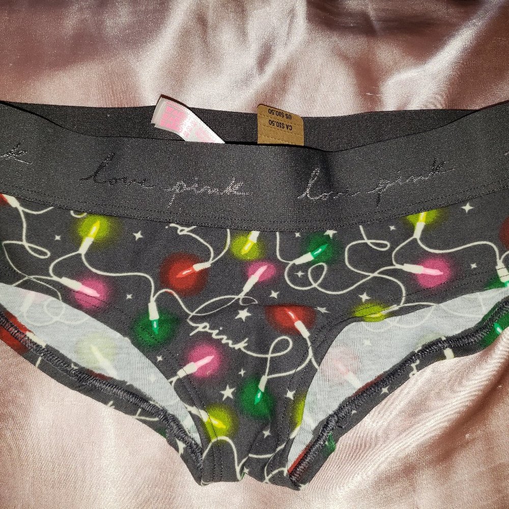 PINK Victorias Secret Xmas Panties NWT